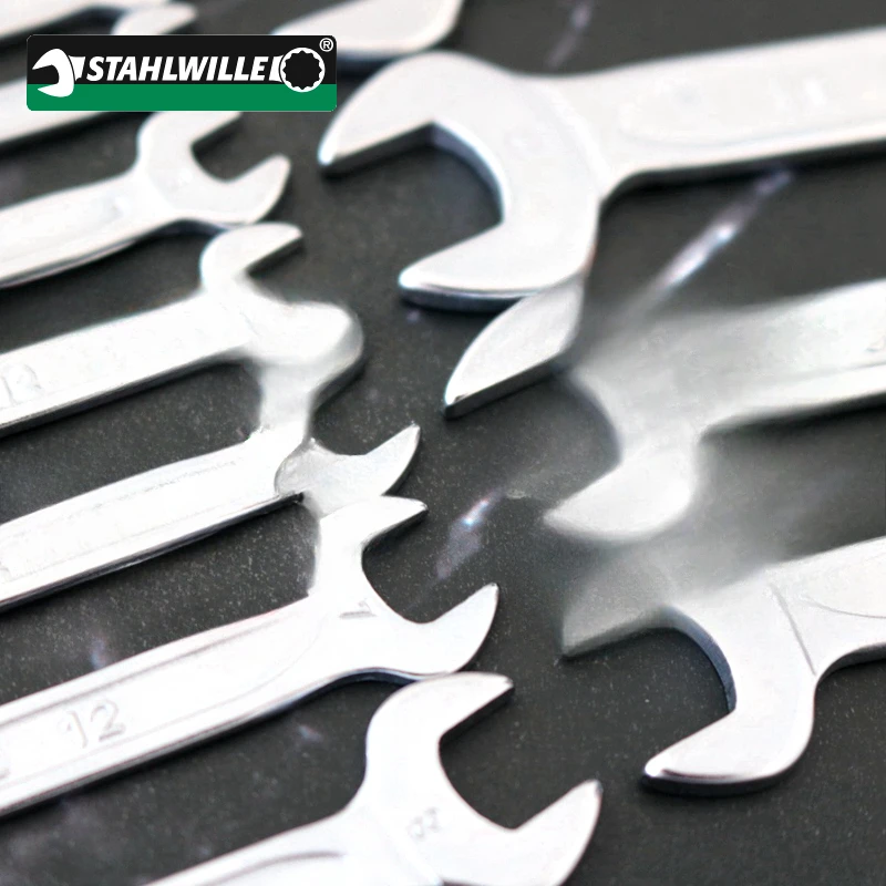 Немецкий оригинальный маленький открытый ключ STAHLWILLE ультратонкий 3 2-14 мм серия 12