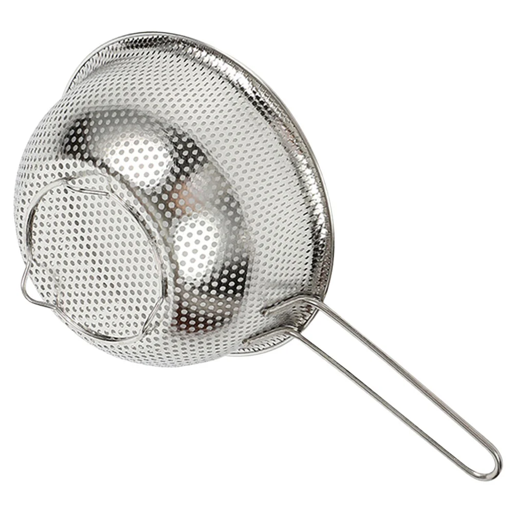 

Vegetable Stainless Steel Strainer For Rice Large Strainers Fine Mesh for Kitchen Fruits Vegetable