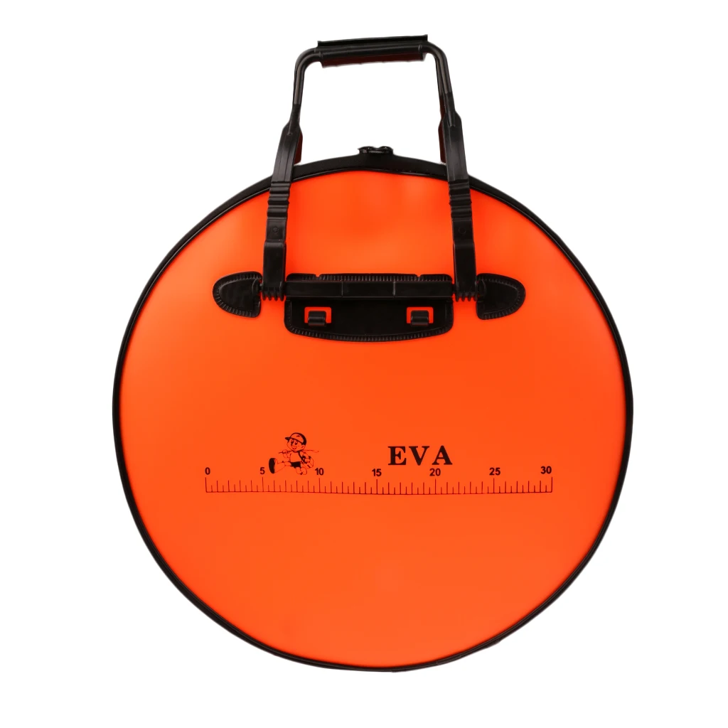 

Fishing Bag PVC Foldable Fish Shopping Bag Handbag Waterproof Live Fish Baits Package