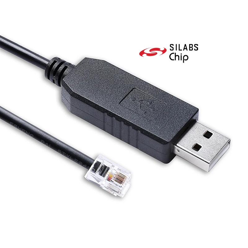 Кабель программирования Silicon Labs CP2102 USB RS232 Serial to 4P4C для DirectLOGIC PLC ML340 CPU port D3-DSCBL-1 -