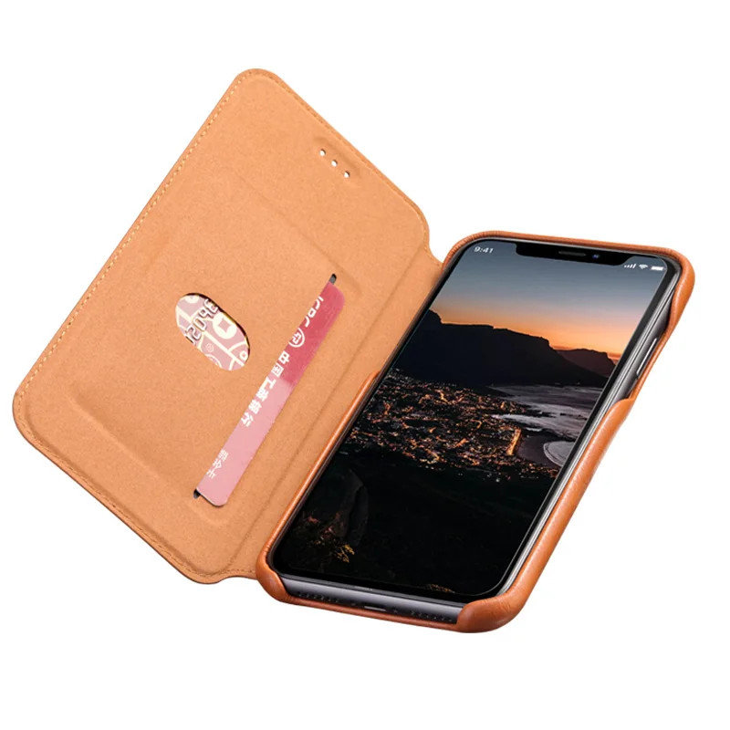 

Flip Leather Phone Case For Vivo Y17 Y81 Y85 Y91 Y95 X21 X50 Pro Nex 3 ultra-thin scratch-resistant Card Holder Protective Cover