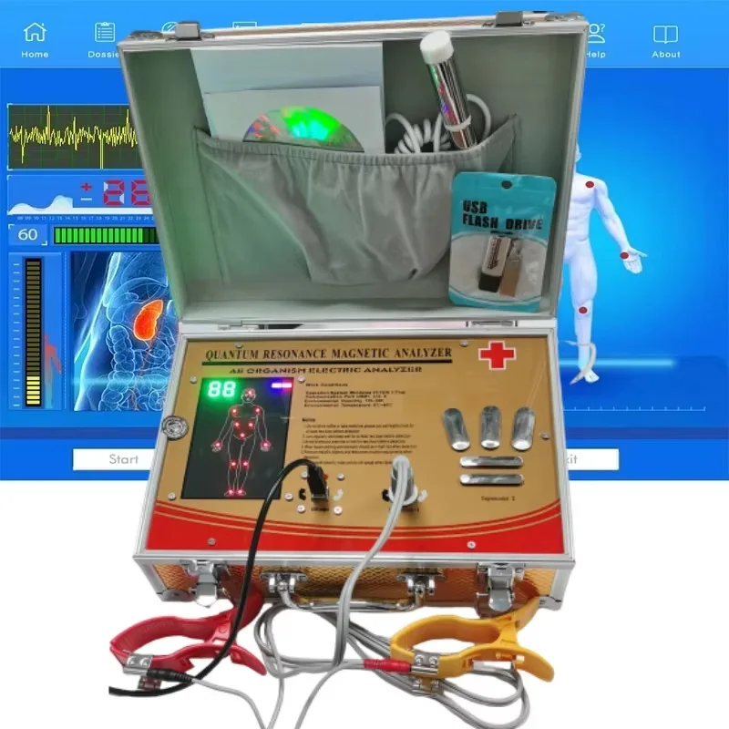 Фото Новейший анализатор состояния организма Quantum Body Health Analyzer 9D NLS с биорезонансной терапией №1