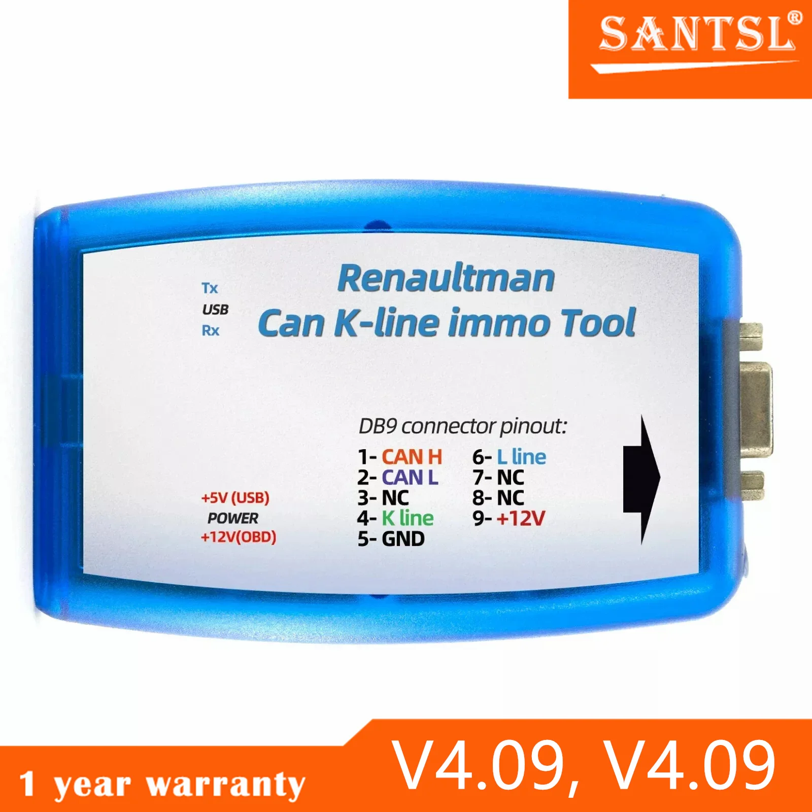 Для Renault V4.06 OBDII автоматический ECU Программатор R / W EEPROM инструмент CAN/K-Line Immo Tools