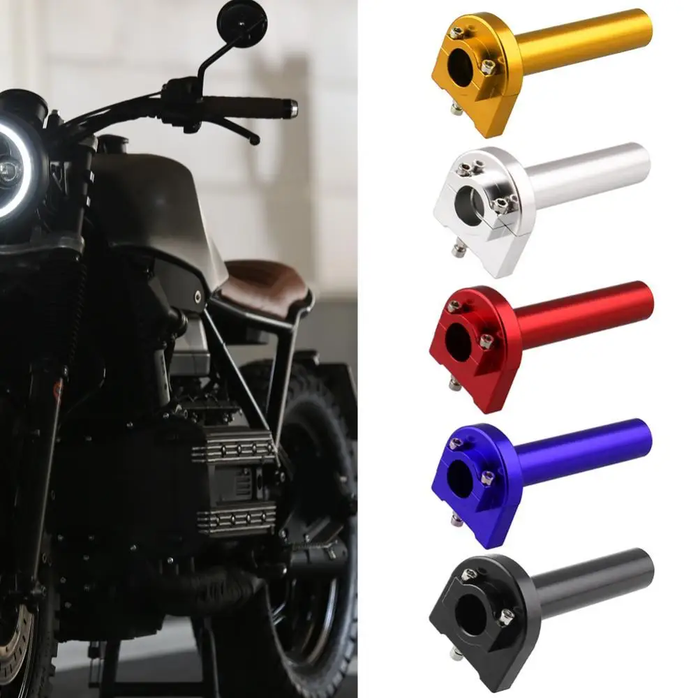 

Universal CNC Aluminum Motorcycle Accelerator Throttle Twist Grips Handlebar