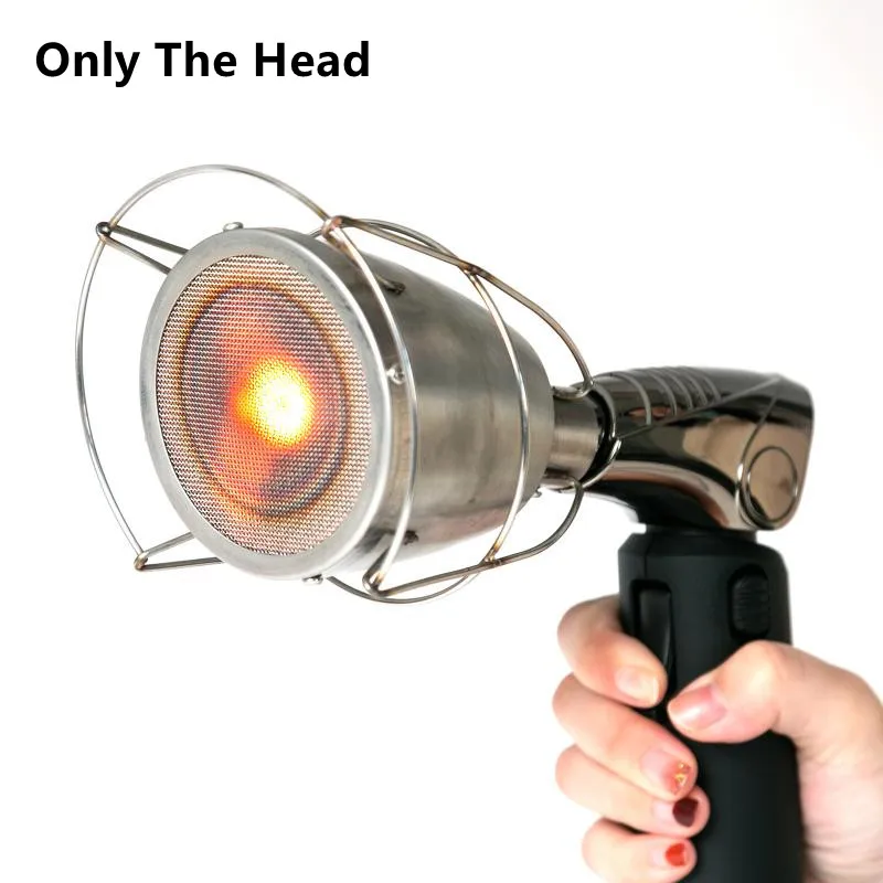 

Metal Kitchen Searing Torch Flamethrower Adapter Fire Intensifier Handheld Broiler Accessories Barbecue Baking Baking Tool