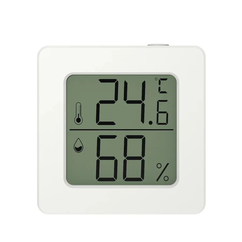 Мини-цифровой термометр, гигрометр, измеритель температуры и влажности в помещении, датчик метеостанции с батареей