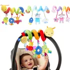 Мобильные погремушки для детей, Обучающие Детские кроватки, Колокольчик для детской коляски, подвесная кукла, детские игрушки для детей 0-12 месяцев