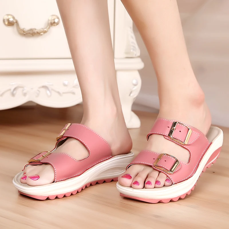 

Women Shoes 2022 Summer Ladies Sandals Open-Toe All-Match Female Sandalias Chaussure Femme Platform Sandal Zapatos De Mujer