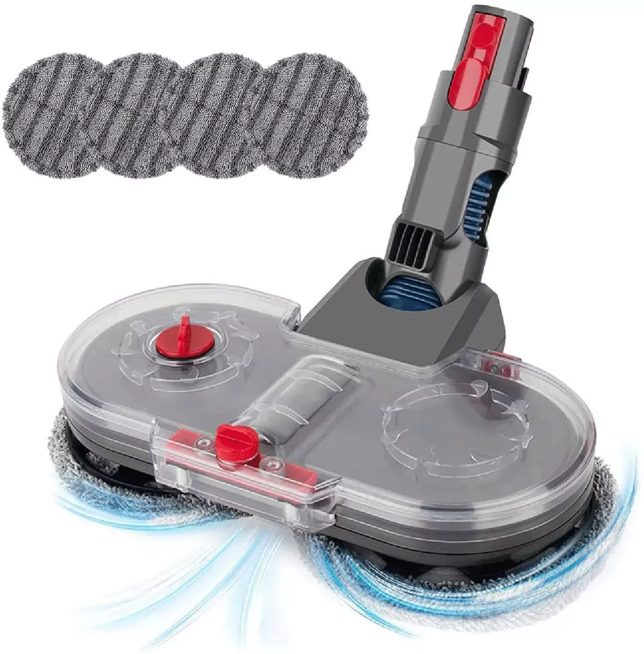 

Electric Mopping Vacuum Brush and Cleaner Cleaning Cloth for Dyson V7 V8 V10 V11 Replaceable Parts with Water Tank Set