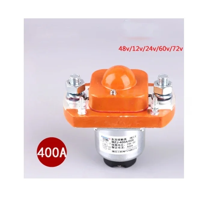 Фото Контактор постоянного тока MZJ-400A, керамический, для электромобилей, высокотоковый, низковольтный, 48В, 24В, 36В №4