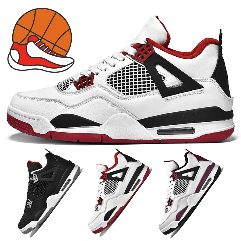 

The latest men's basketball shoes in 2022, stitching and contrasting air cushion sports shoes, outdoor youth training shoes