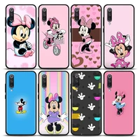 phone case for xiaomi mi 9 9t pro se mi 10t 10s mi a2 lite cc9 pro note 10 pro 5g silicone case cover anime mickey minnie mouse