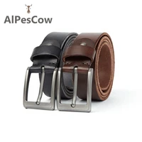 igm newest arrival hot design top cow genuine leather jeans belt for mal