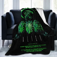prometheus xenomorph alien covenant blanket for couch anime micro flannel blankets gifts for friend