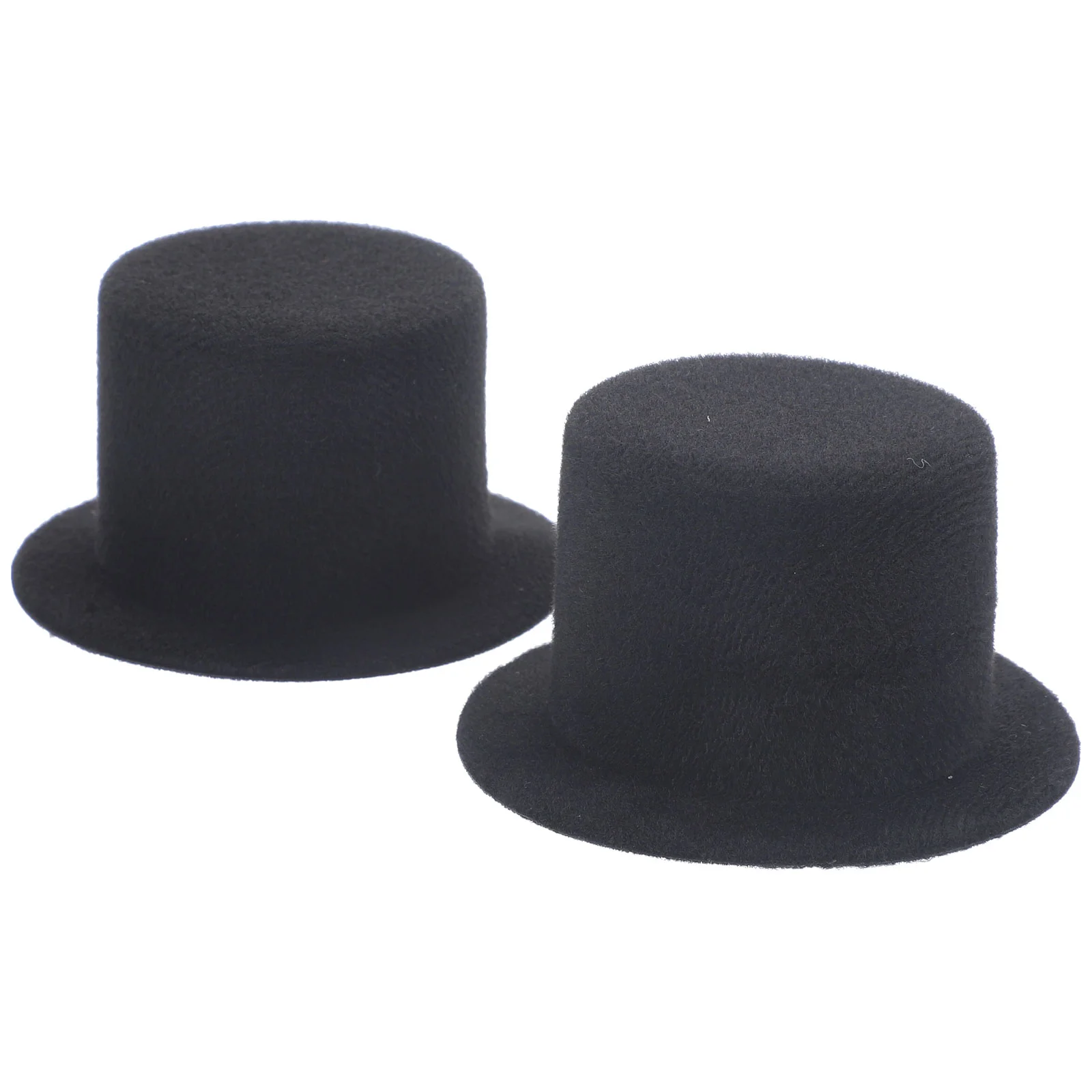 

2 Pcs Mini Hat Lovely Hats Miniature Tiny Handicraft Cloth Party Supplies Favors