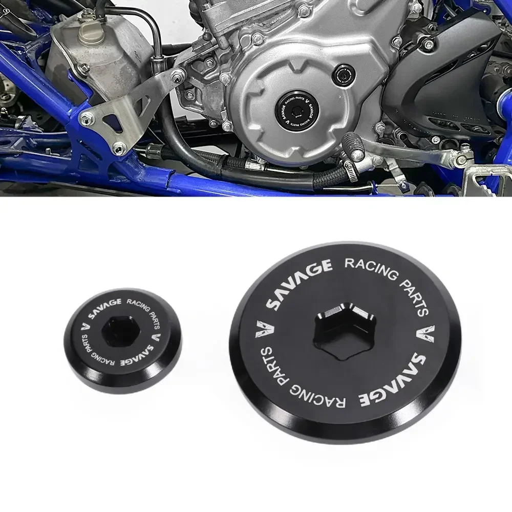 

Синяя заглушка картера двигателя Эндуро с прямой винтовой крышкой для Yamaha WR250F WR450F YZ250F YZ450F YZ 250 450 FX WR 250F 450F 2010-2024