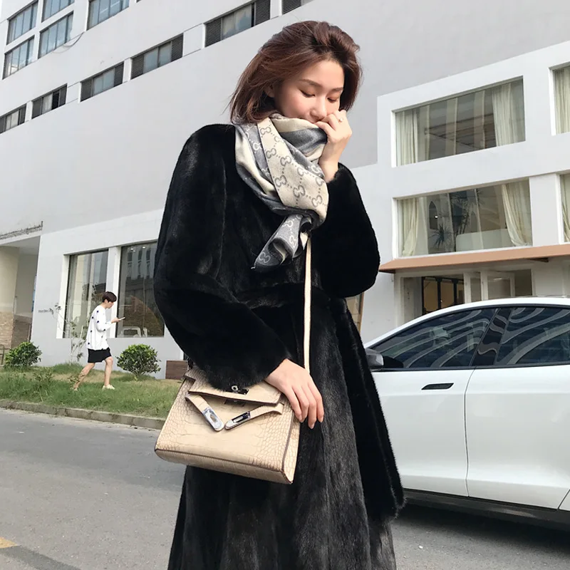 Berserk Coats Woman Winter 2022 Women Jacket Fur Thick Winter Office Lady Other Fur Yes Real Fur Female Fur Coat