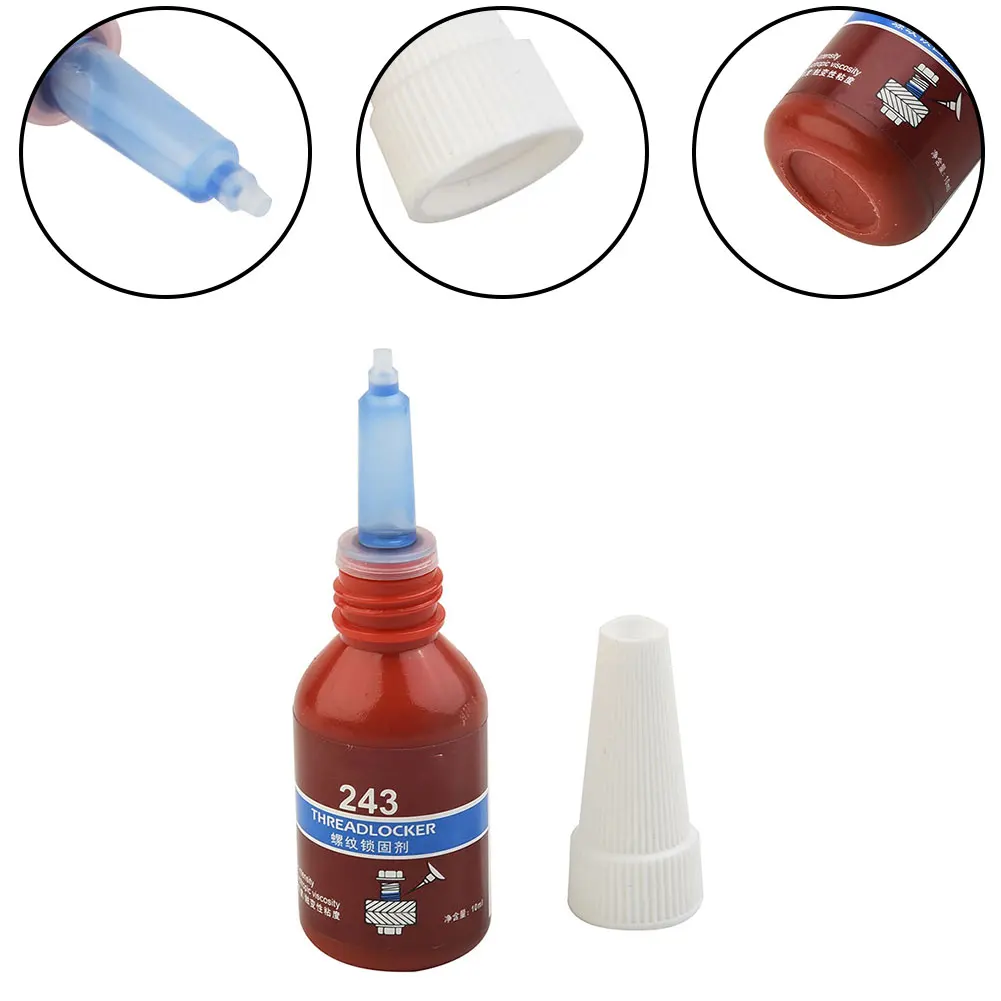 

1pcs 10ml Thread Locking Adhesive Threadlocker For Locking And Sealing Of Threads Below M20 Anaerobic Adhesive Medium Strength