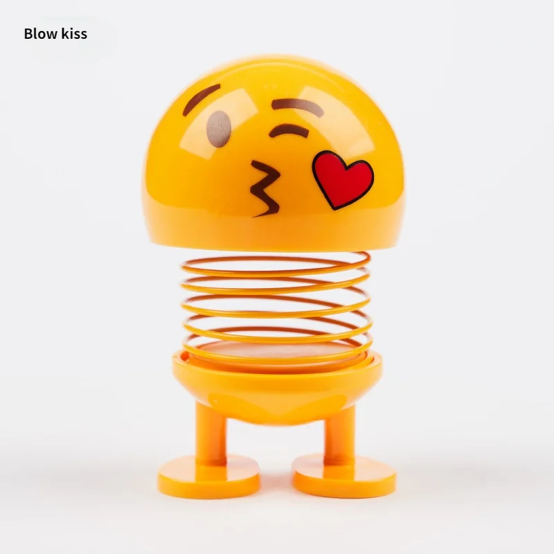 Кукла со смешной вращающейся головой маленькие украшения милые автомобильные