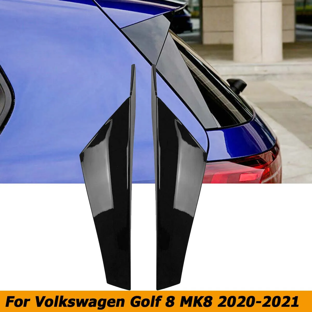 Задняя флип-наклейка GOLF 8 для Volkswagen VW MK8 MK VIII 2020-2021 Задняя флип-наклейка GOLF 8 для Volkswagen VW MK8 MK VIII 2020-2021