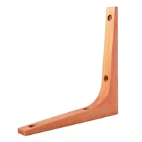 wall mount wood bracket shelf support wooden triangle bracket decorative floating shelf bracket