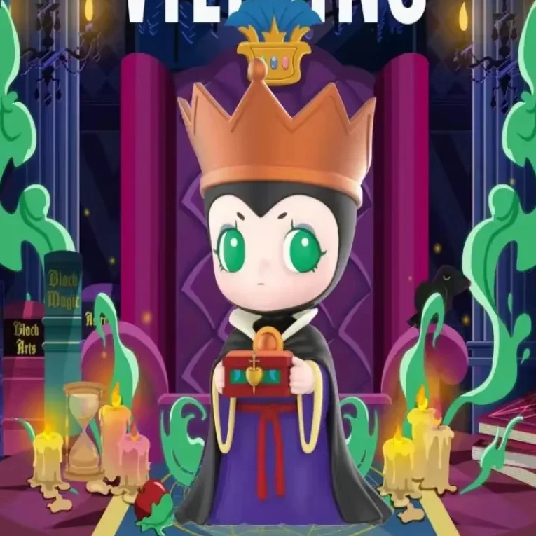 Фото POP MART Disney Villain Series слепая коробка игрушки Kawaii аниме фигурка-сюрприз Mystery Box куклы подарок №1
