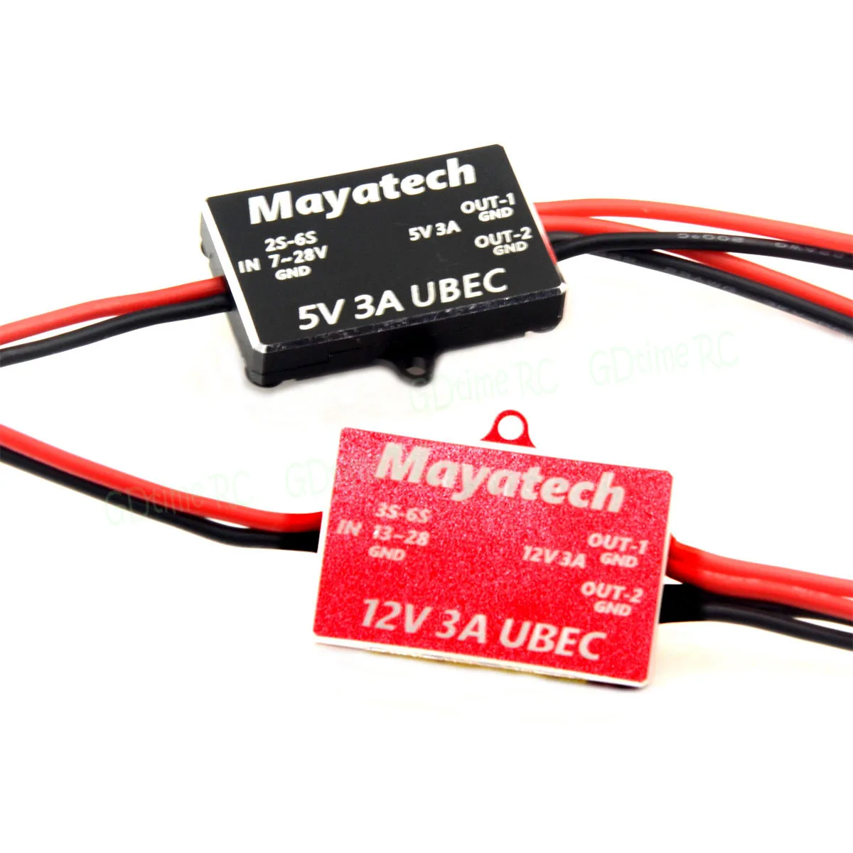 

3A UBEC 5V/12V DC-DC Converter Step Down Module Mini BEC For RC FPV Plane Cameras Quadcopter Drone UAV