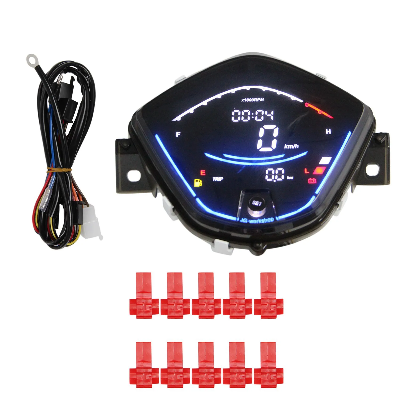 

For Honda Wave110 Wave110Rs 110Rs Digital Meter Motorcycle Tachometer Digital Speedometer LCD Odometer