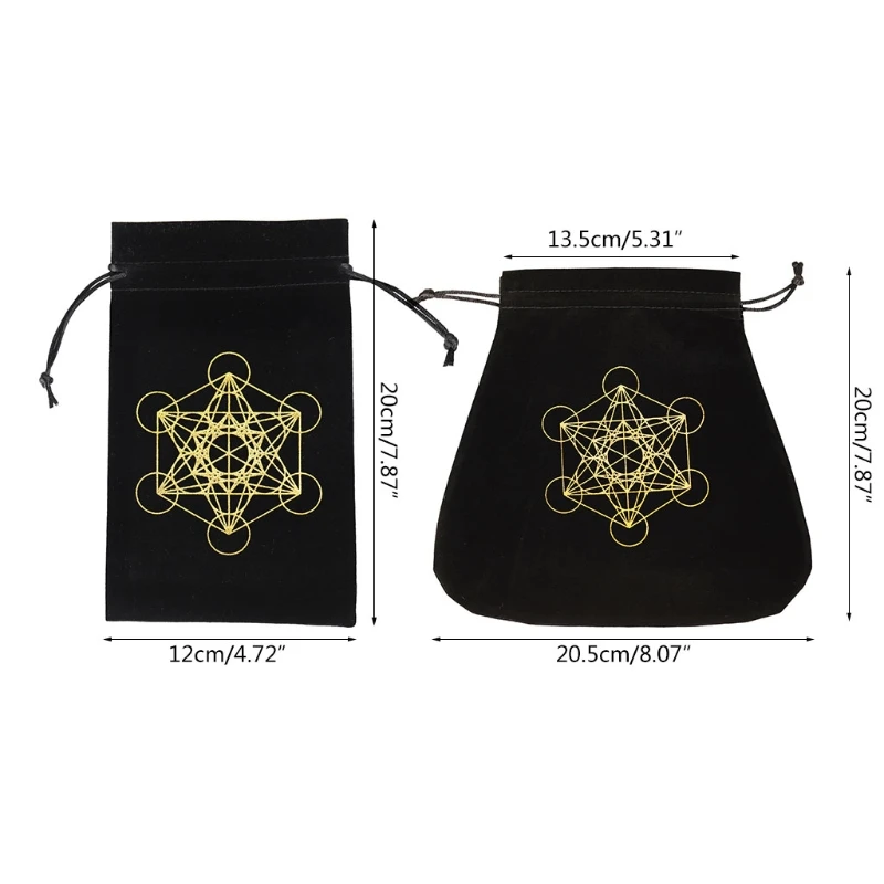 Квадратная сумка для карточек карт Metatron. Сумка гадания. Поставка