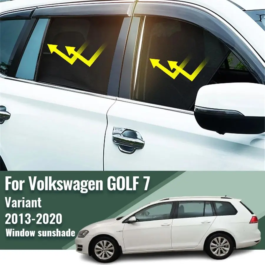 Для Volkswagen VW Golf 7 Variant 2013-2020 Козырек от солнца на заднее боковое окно Автомобильный