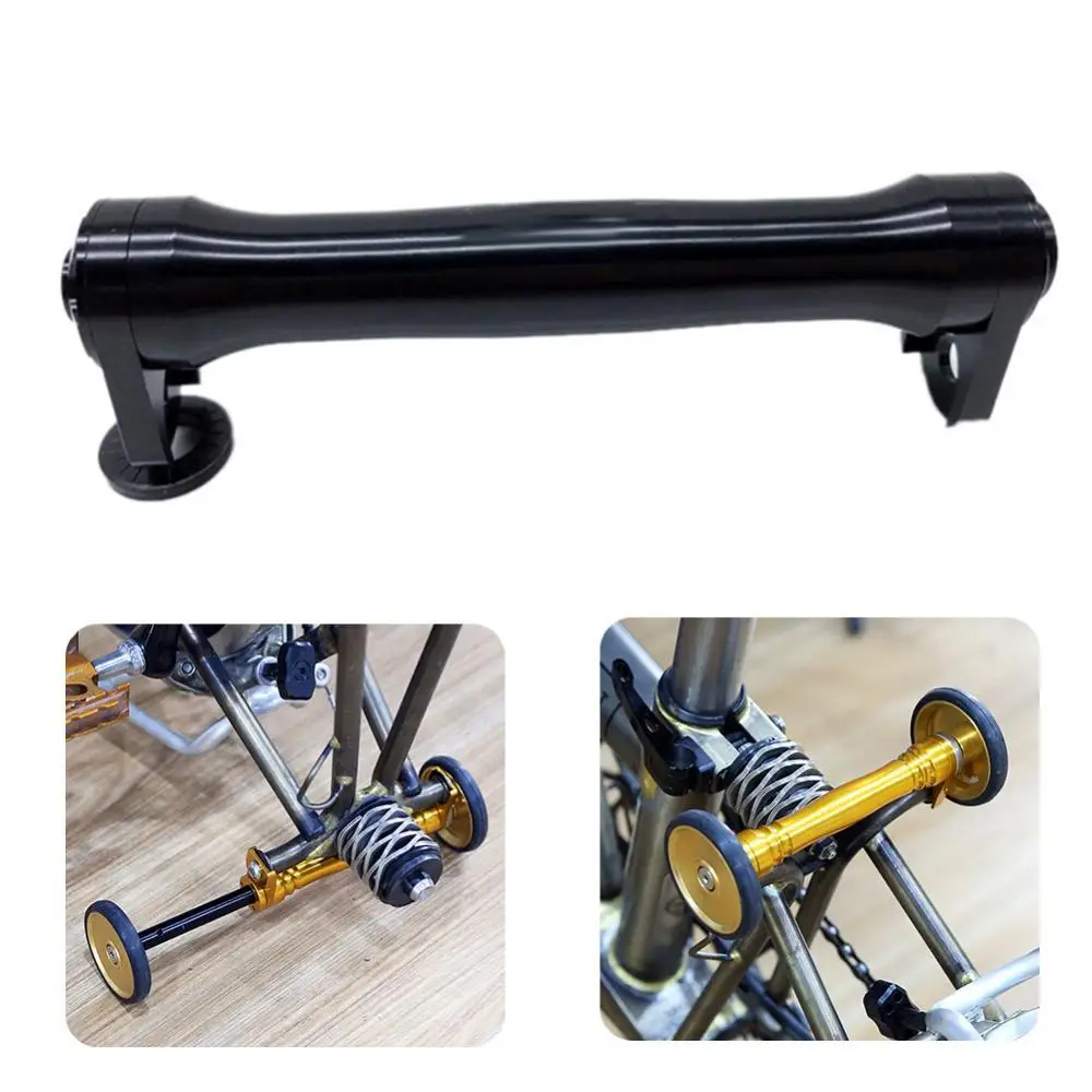 

Aluminum Alloy Bicycle Handlebar Riser Adapter Bike Easy Wheel Telescopic Extender Extension Bar Levers for Brompton