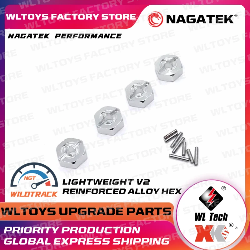 Wltoys 144001 wltoys 124019 124017 a959 a979 металлические детали для модернизации 4 шт. сплав 12 мм