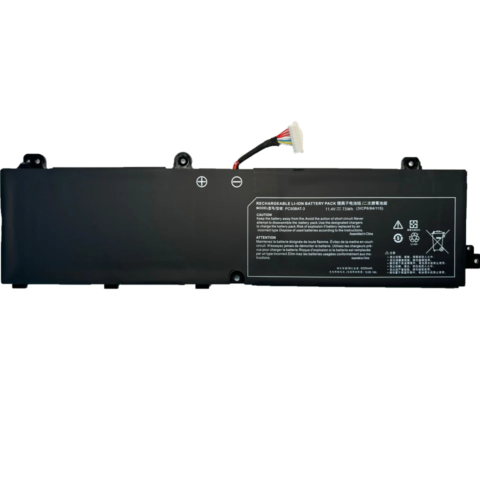 PC50BAT-3 3ICP6/64/115 11 4 V 73Wh 6220mAh батарея для Clevo PC50DN2 PC50S Eurocom RX315 NH57AF1 System76 ORYX PRO 6