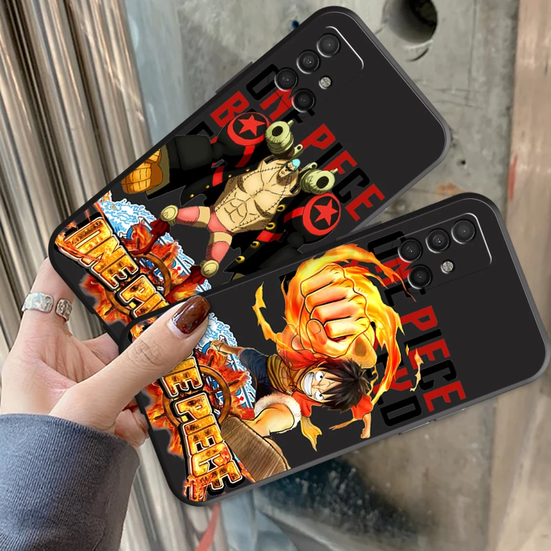 

ONE PIECE Anime Cartoon Phone Cases For Samsung A51 5G A31 A72 A21S A52 A71 A42 5G A20 A21 A22 4G A22 5G A20 A32 5G Cases