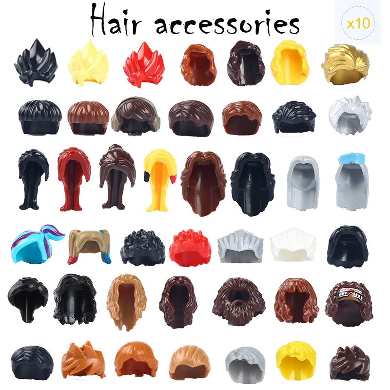 Кубики WM из аниме длинные волосы для мужчин фигурки коротких волос аксессуары