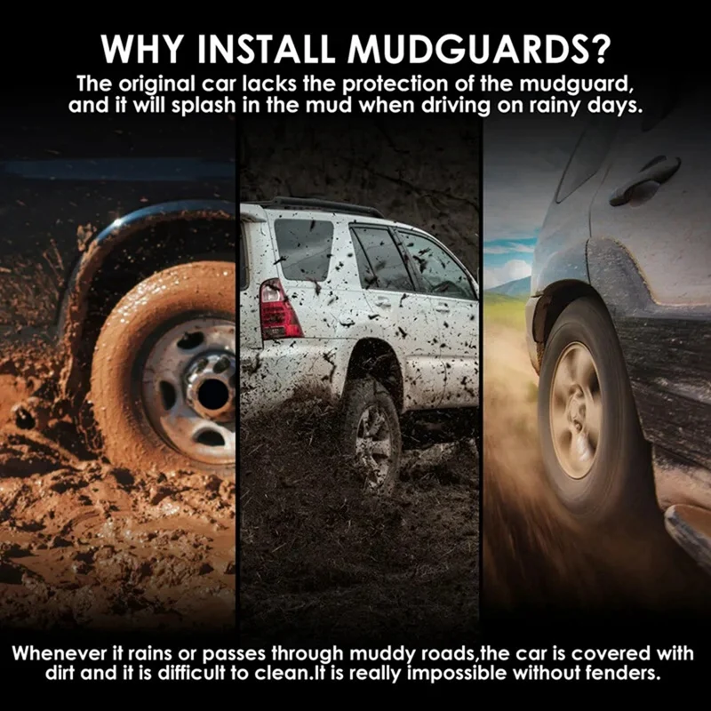 4 шт. брызговики для Land Rover Defender 2020-2022