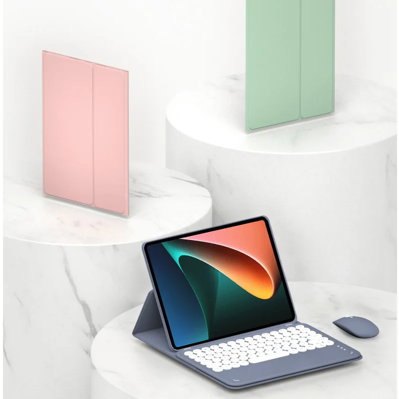 

Tablet Case For Samsung Galaxy Tab A8 10.5 S6 Lite 10.4 S7 S8 11 S7 Plus S7 FE S8 Plus 12.4 Case with bluetooth Keyboard Mouse