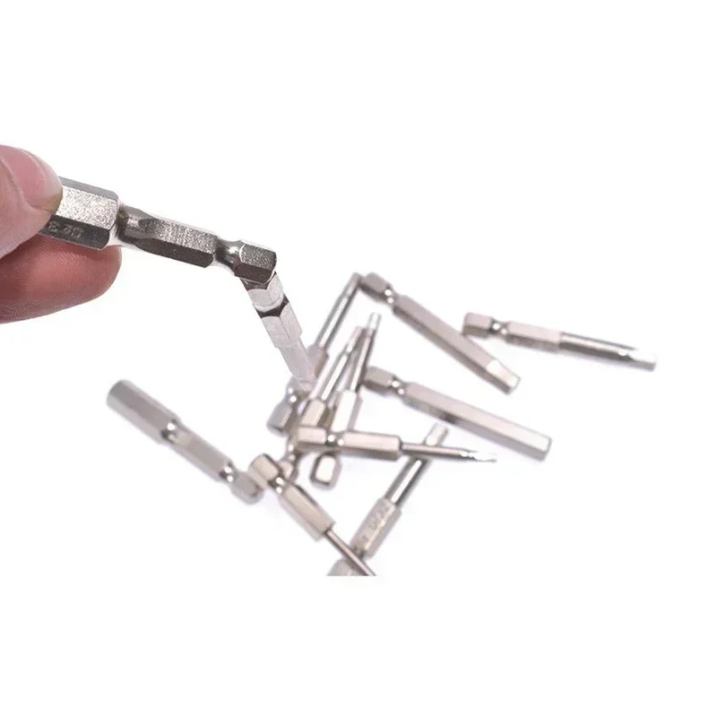 Набор головок для отвертки комплект из 12 магнитных и шестигранных насадок с