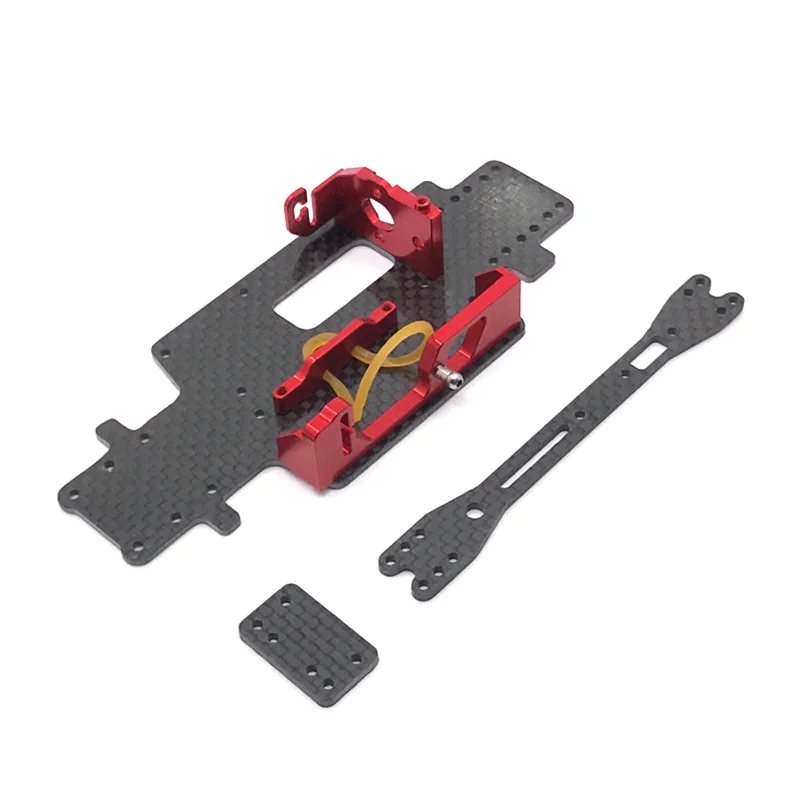 

Metal Upgrade Carbon Fiber Base Plate Motor Mount Battery Mount FOR WLtoys 284131 K969 K979 K989 K999 P929 P939 RC Car Parts