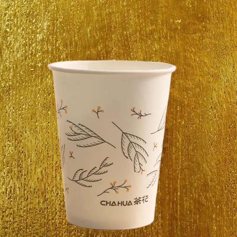 

Disposable Paper Cup Water Cup Household Commercial Small Size Thickened 100 Full Container Batch Coffee Cup Paper Cup