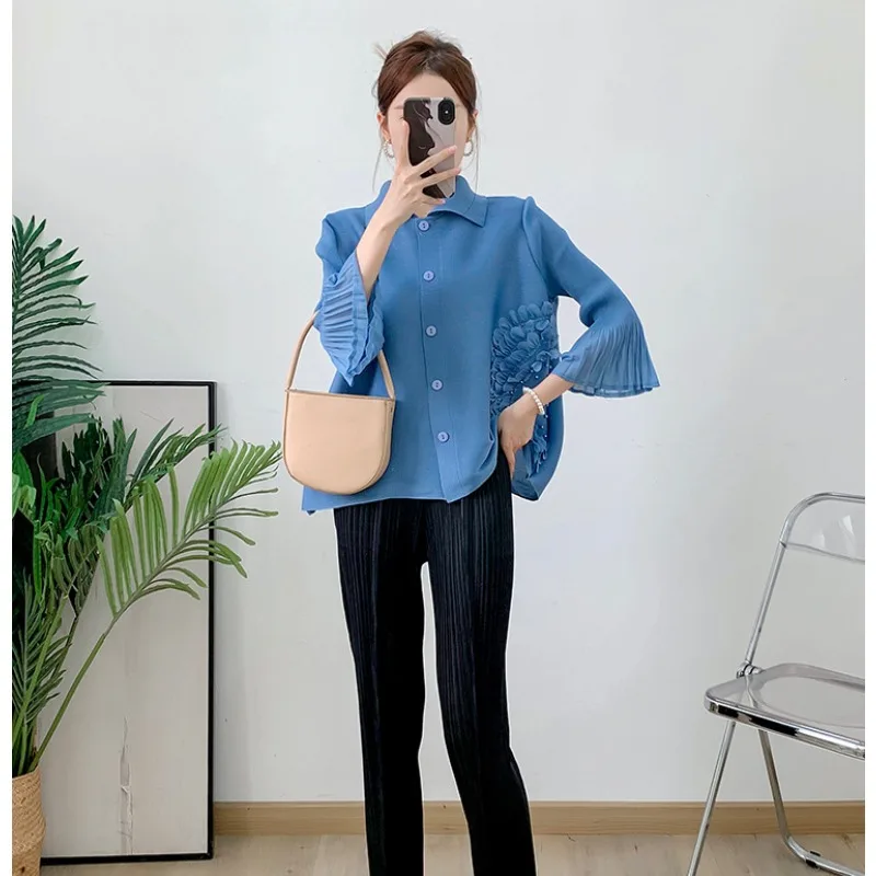 Женский Повседневный Топ GGHK новинка весны-осени 2024 однотонный модный тонкий