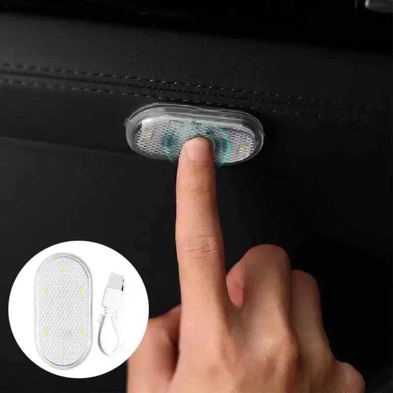 

Colors Car Interior Light Auto Roof Ceiling Reading Lamp LED Car Styling Night Light Mini USB Charging Car Light 5V