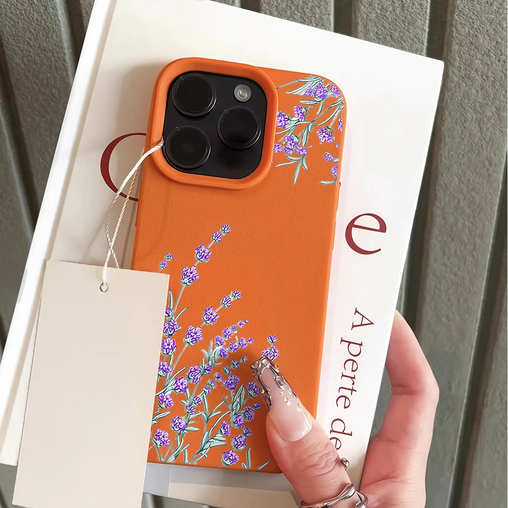 Фото Противоударный силиконовый матовый чехол Flower Luxury INS для iPhone 14, 17, 16, 15, 11, 12, 13 Pro Max, Air, XS, XR, X, 16, 15, 14 Plus, с защитным бампером №2