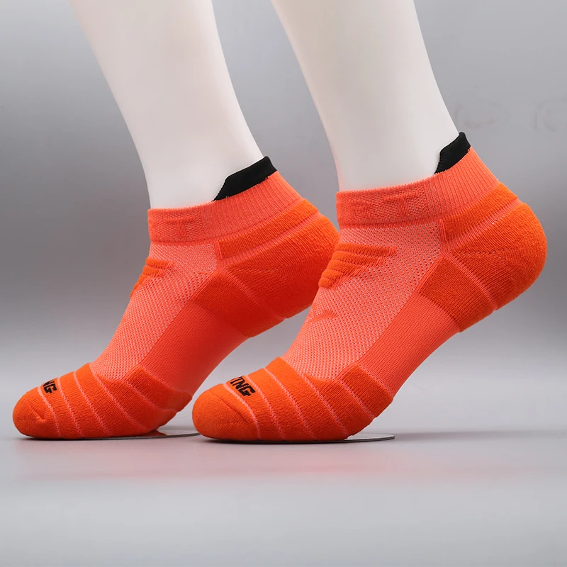 5Pairs/Lot Coolmax Cotton Socks Man Women Sport Running Sock Cycling Riding Bicycle Bike Football Breathable Basketball Sox