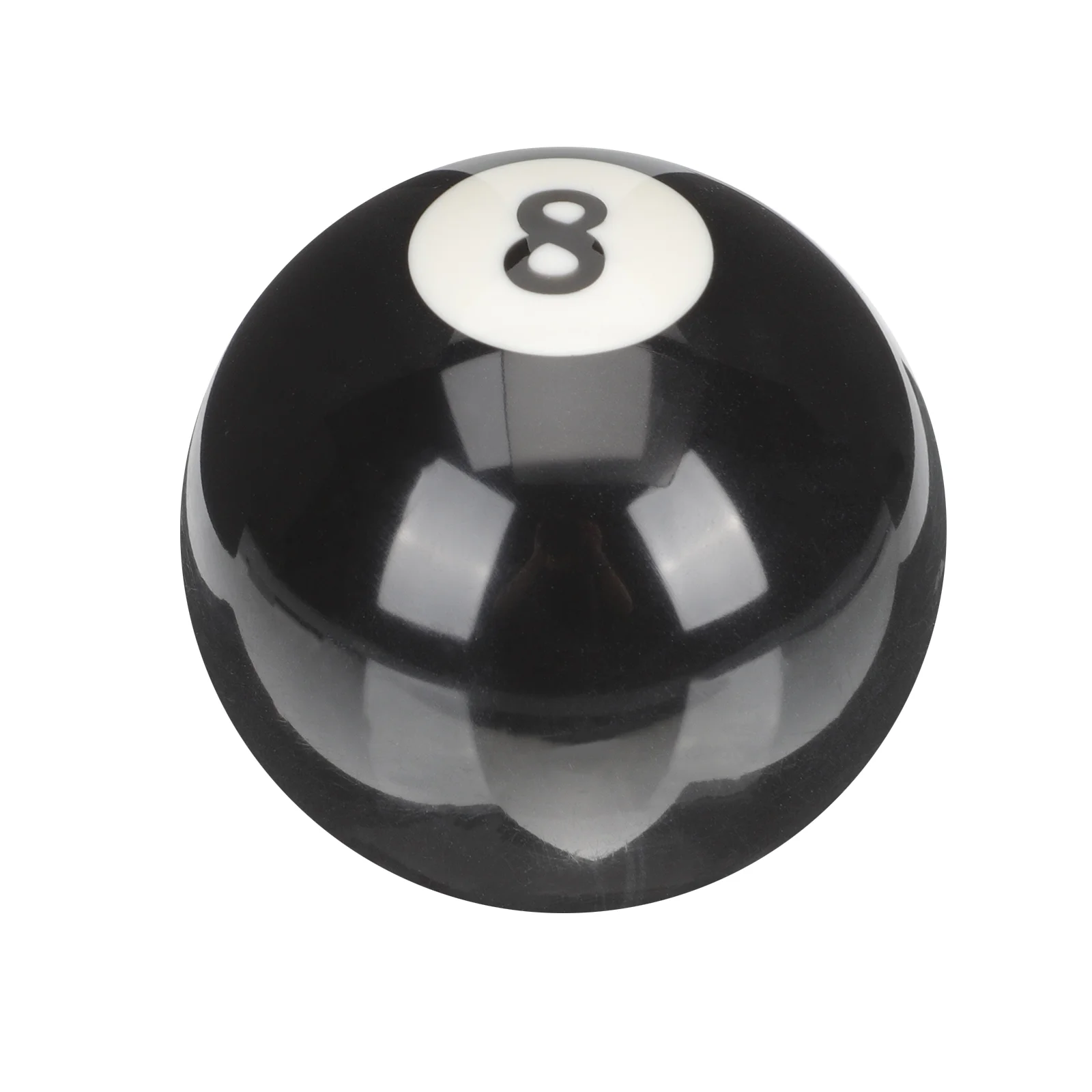 

Billiards Black Eight Ball Replaceable Snooker Table Bumper Pool Resin Cue Practical Balls Supplies