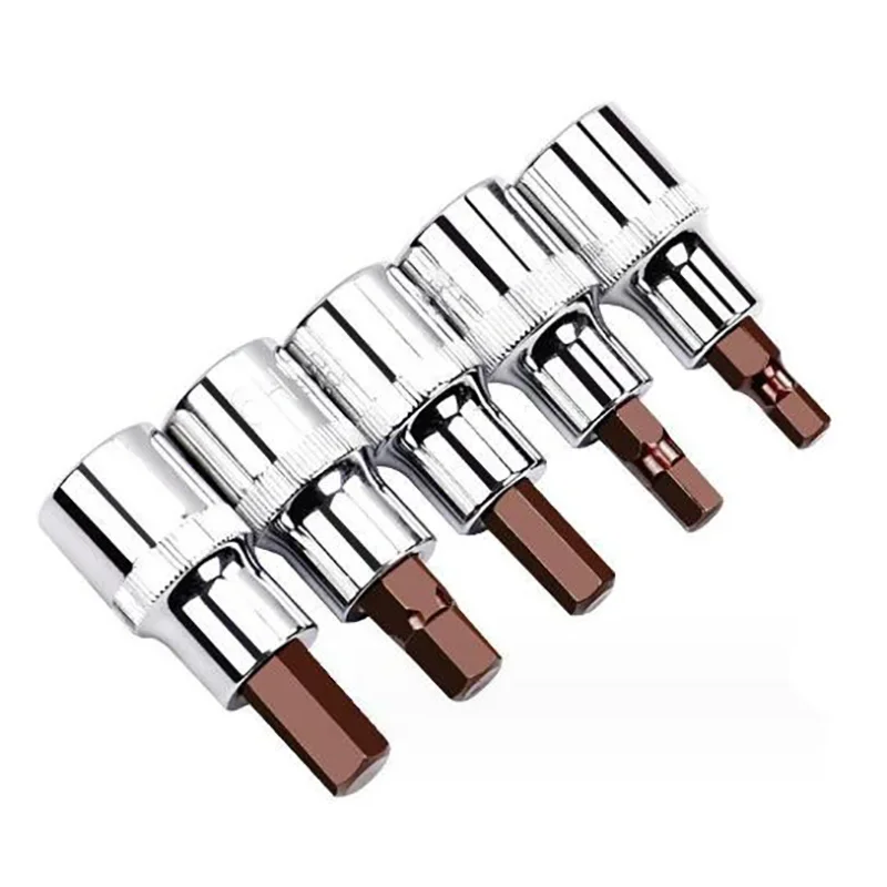 1/4-дюймовый шестигранный метрический ключ с шестигранной головкой H2 H3 H4 H5 H6 H7 H8 H10