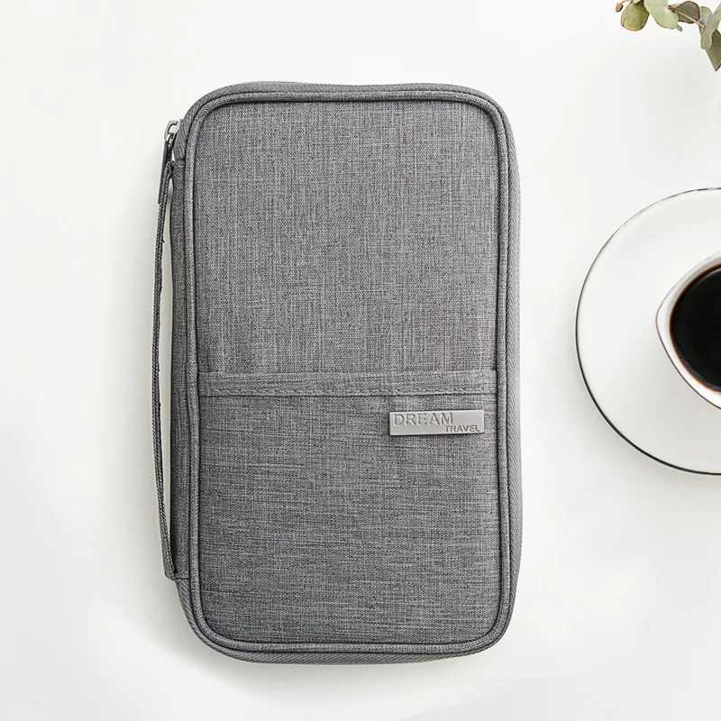 

Passport Bag European and American Style High-Quality Oxford Cloth Sense Cation Waterproof ID Card Case Travel Storage