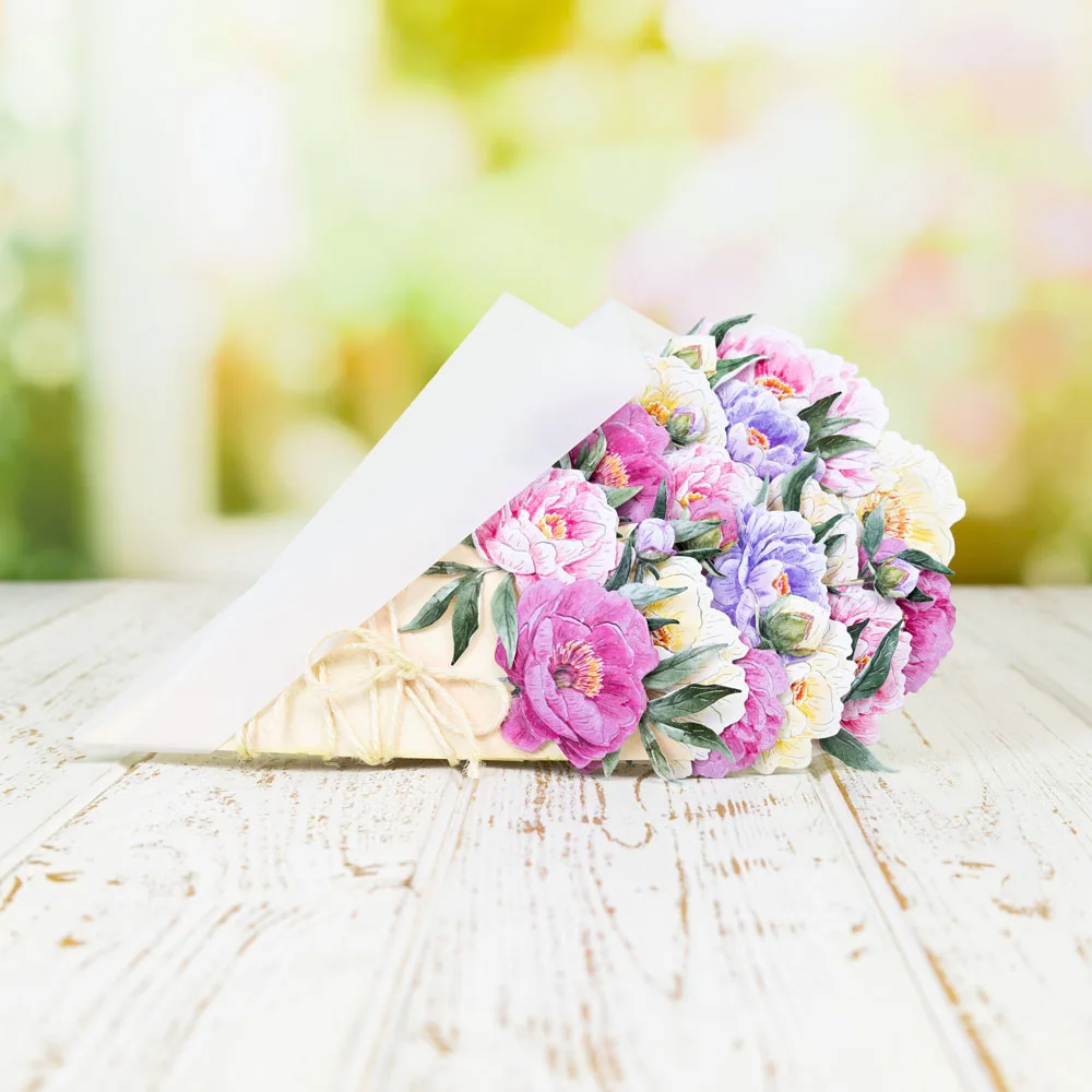 Набор штампов Пион по краю новые металлические штампы сделай сам формы для