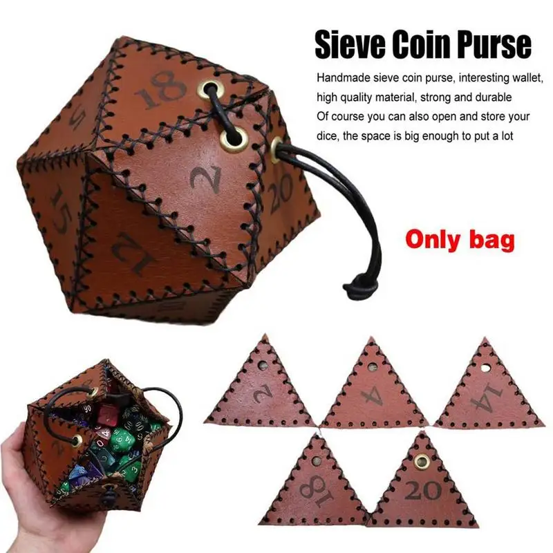 

Искусственная Фотосумка, поднос, креативный дизайн, винтажный средневековый чехол на шнурке для ролевых игр D & D