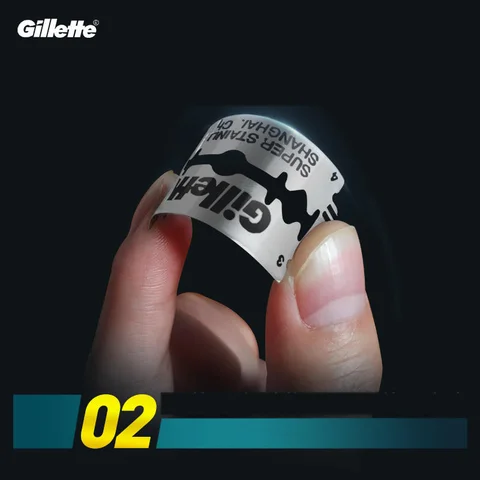 Gillette Super Blue сменные лезвия 5/10 шт.